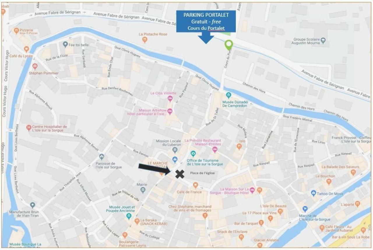 La Magnanerie Apartman L'Isle-sur-la-Sorgue Kültér fotó